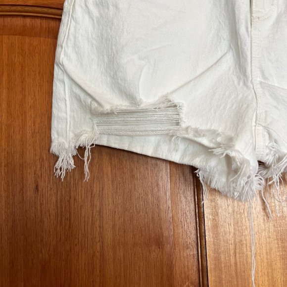 Loft High Rise Denim Shorts - Picture 7 of 13